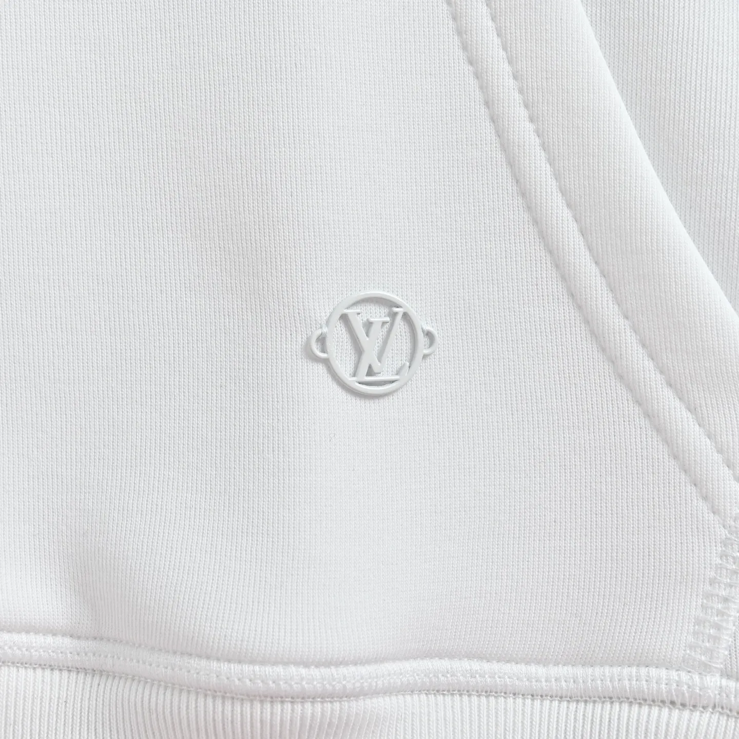 Louis Vuitton/Louis Vuitton hardware floral hooded sweatshirt